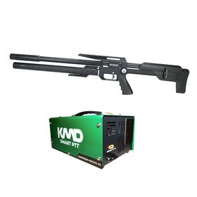 Carabina PCP M60 BullPup 5.5 SlayerBlack 20 Tiros+Compressor