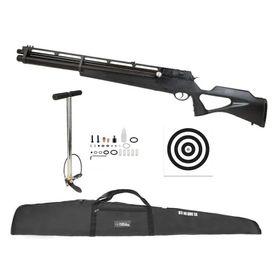Carabina PCP Rossi R8 VR G4 Black 5,5 + Bomba + Capa + Alvos