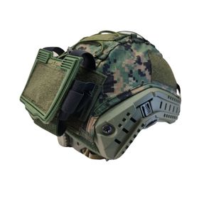 Capa de Capacete com Bolso de Bateria Combat SZT Marpat