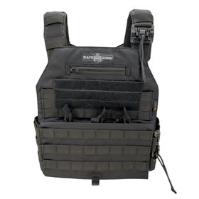 Colete Plate Modular Combat SZT Preto Cordura