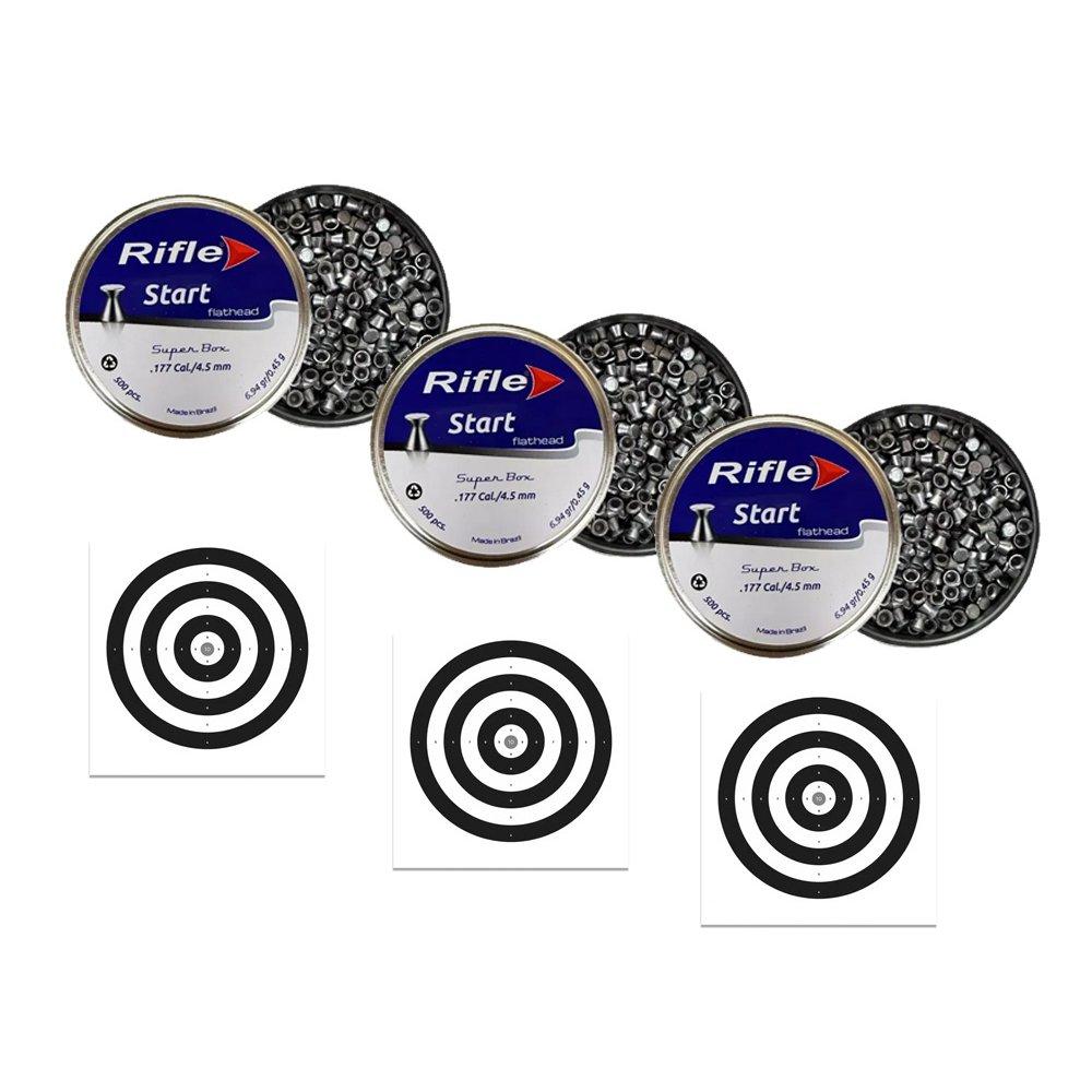 übungen Konjunktiv 1 Und 2 Kit 3 Chumbinho Rifle Start Flathead SB 4.5- 500 und+30Alvos