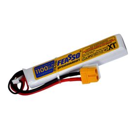 Bateria LIPO 11.1 1100mAh 20C FFB-019X Conector XT