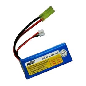 Bateria Lipo 7.4 1300mAh 15c Amoeba FFB-006