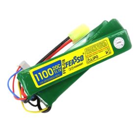 Bateria LIPO 11.1 1100 mAh 20C FFB-018