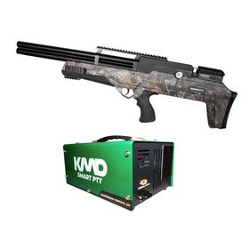 Carabina Pressão PCP Behemoth PS-R2-SF 5,5+Compressor KMD