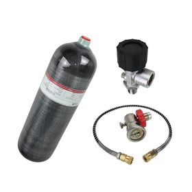 Cilindro Scuba Carbono 300ba 6,8L+Estação de Recarga+Valvula