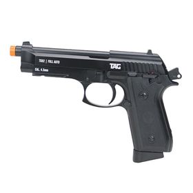 Pistola Pressão CO2 PT92 Full Auto 4,5mm Blowback Metal TAG