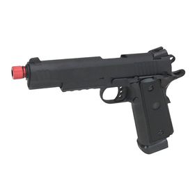 Pistola Airsoft GBB 1911 Hi-Capa Black OPS Full Metal Rossi