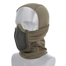 Mascara Telada com Balaclava Proteção Tático Airsoft Verde