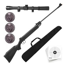 Carabina Fxr Spring Ranger 5,5mm + Luneta, Capa E Chumbinho