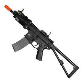 Rifle Elétrico Qgk Aeg Pdw Fm-10 Full Metal 6mm Mostruário