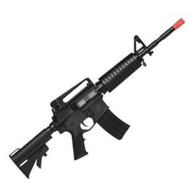 Rifle De Airsoft Elétrico M4 Qgk Mike S-1 Aeg Bivolt Ras