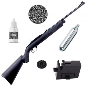 Carabina Co2 Crosman Repetair 1077 Calibre 4,5mm + Chumbinhos