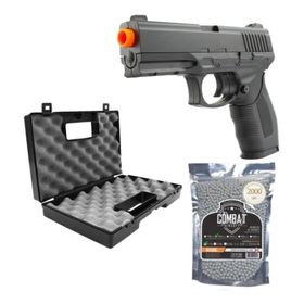 Pistola Spring Airsoft Vg24/7 V310 + Case + 2000 BBs