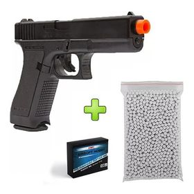 Pistola Airsoft Glock G7 Kwc K17 Spring 6mm + 2000 Bbs