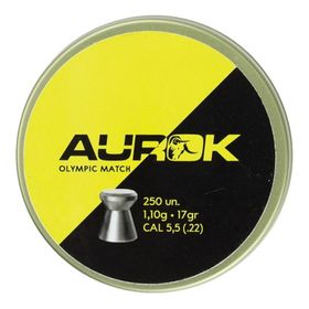 Chumbinho Olympic Match 5.5mm 1,1g 17gr 250un - Aurok