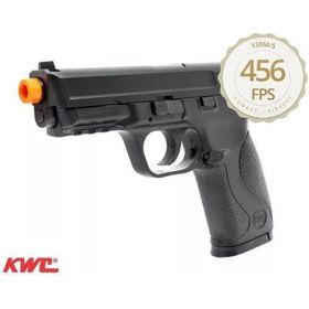 Pistola Airsoft MP40 KWC Co2 Polímero 6mm + Cilindro Co2