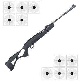 Carabina De Pressão Hatsan Airtact Pd 5,5mm Mola + Alvos