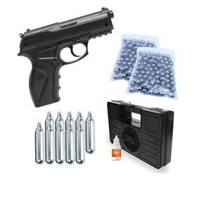 Pistola Pressão Airgun Wg Rossi C11 6.0mm + Kit Completo