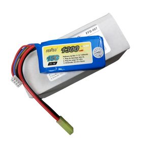 Bateria Lipo 11.1 1300 mAh 15c AMOEBA FFB-007