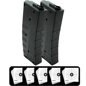 KiT 2 Magazine Midcap Rifle Aeg M4 Kpp Airsoft 6mm + ALVO