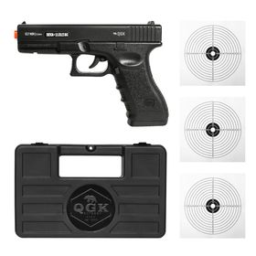 PISTOLA AIRGUN G17 NBB 4,5MM QGK + MALETA + ALVO