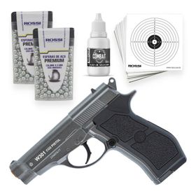 Pistola Airgun Wingun W301 Metal - Realismo E Desempenho