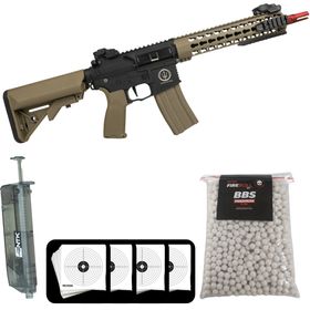 Rifle Airsoft Rossi Ar15 Neptune 10 Short Tan + Speed Loader