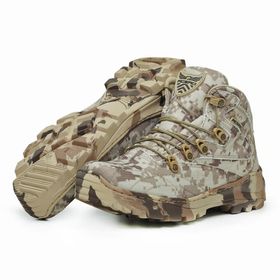 Bota Coturno Acero Militar Ripstop Mid Digital Desert