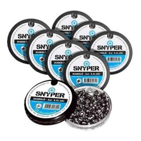 Kit 5 Cx Chumbinho Snyper Diabolo 5,5mm - 625 Unidades