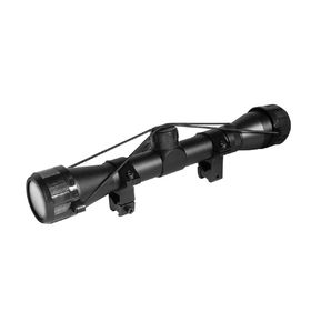 Luneta 4x32 Long Mil Dot Mounts Elevados 11mm - QGK