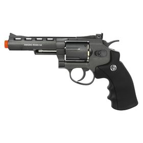 Revolver Airsoft WG M701 4" Full Metal Co2 Preto 6mm - Rossi