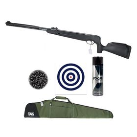 Carabina Pressão Naja 2.0 Nitro 4,5 TAG + Capa + Itens