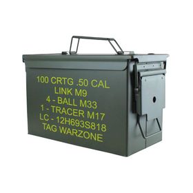 Caixa para Munição Ammo Box TAG Para Até 100 Munições NTK