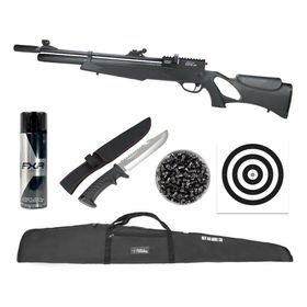 Carabina PCP Rossi Dione 5.5 + Capa + Faca + Itens