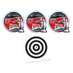 Kit 03 Cx Chumb Aquiles 5.5 perfuração e estabilidade +Alvos