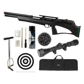 Carabina PCP Rossi T-REX Bull Pup 6.35 Big Bore + Kit PRO