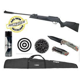 Carabina Black Hawk 70kg 5,5 + Canivete Rocky + Itens