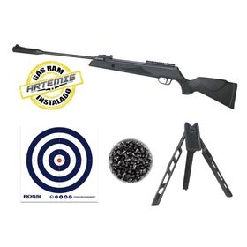 Carabina Black Hawk 70kg 5.5 Artemis + Tripé + Alvos+ Chumbo