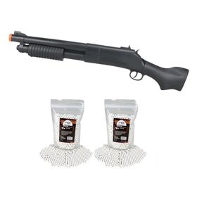 Shotgun/Escopeta Airsoft Rossi VG Pump Short Mola 6mm + BBs