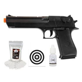 Pistola de Airsoft VG Desert Eagle V30 Mola 6mm  Rossi+Itens