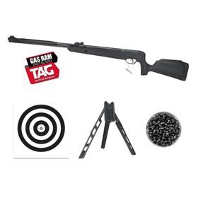Carabina Naja 2.0 Nitro 4,5 Cano Fixo - TAG + Tripé + Itens