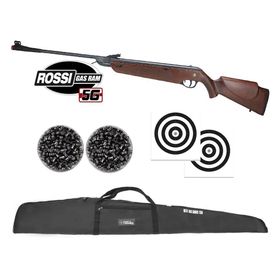 Carabina de Pressão Rossi Dione 5G Madeira Gás Ram Nitro 5.5