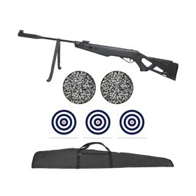 Carabina Pressão Thunder 5,5 MH Ekol TAG+Capa+Chumbo+ Alvos
