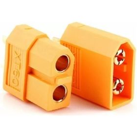 Conector XT60 Para Baterias Airsoft Drone 60A Macho E Femea
