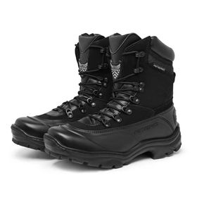 Bota Militar Acero Tiger Pro Couro Nobuck Preto