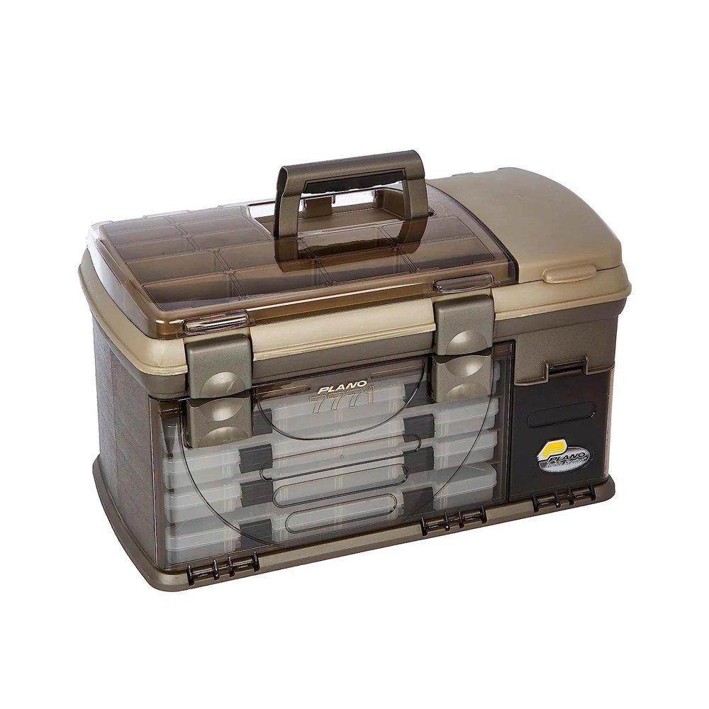 777 plano tackle box 7771-01 Guide Series System, Premium Tackle Storage – impact covers keep your items covered VINTAGE PLANO 777 GIANT FISHING