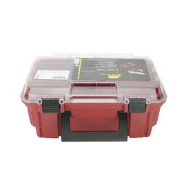 Caixa de pesca Plano 1348-30 Dupla Com Bandeja Vermelho