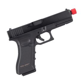 Pistola de Airsoft Green Gás GBB Glock V17 Blowback - Rossi