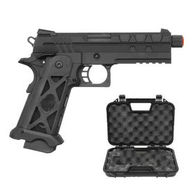 Pistola Airsoft Gbb Tartarus Mk2 Blowback Full Metal - QGK